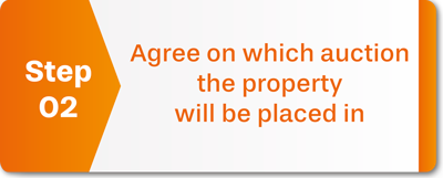 Agree on which auction the property will be placed in