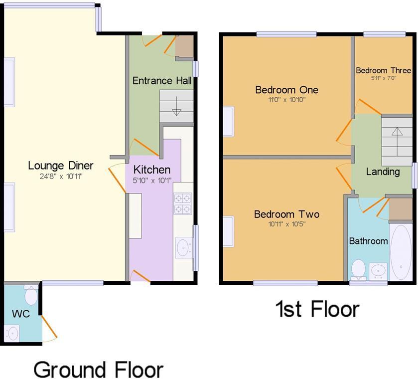 Bembridge Close floorplan